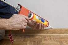 residential heating and cooling caulking